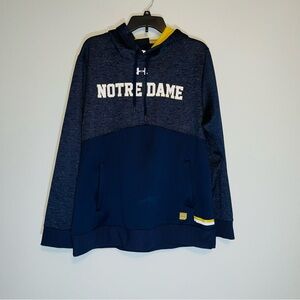 Under Armour Notre Dame Hoodie Size L